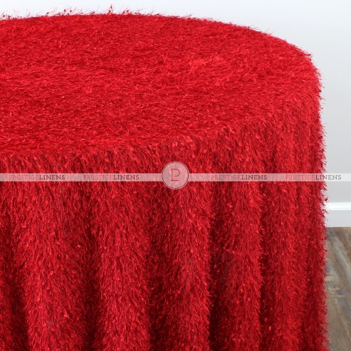 MINKY TABLE LINEN - RED