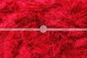 MINKY TABLE LINEN - RED