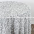 MINKY TABLE LINEN - SILVER