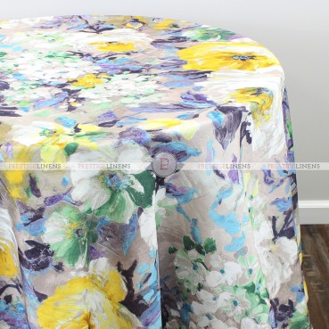 PASTEL GARDEN TABLE LINEN - YELLOW