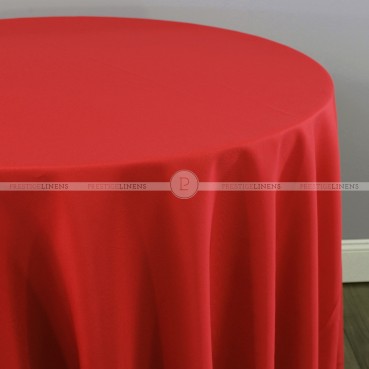 Polyester (Double Width) Table Linen - 626 Red