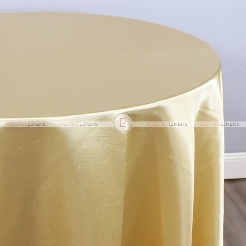 Shantung Satin Table Linen - 136 Honey