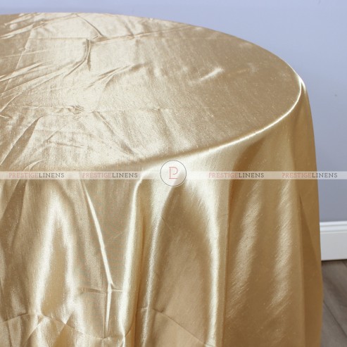 Shantung Satin Table Linen - 326 Khaki