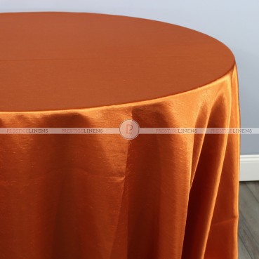 Shantung Satin Table Linen - 336 Cinnamon