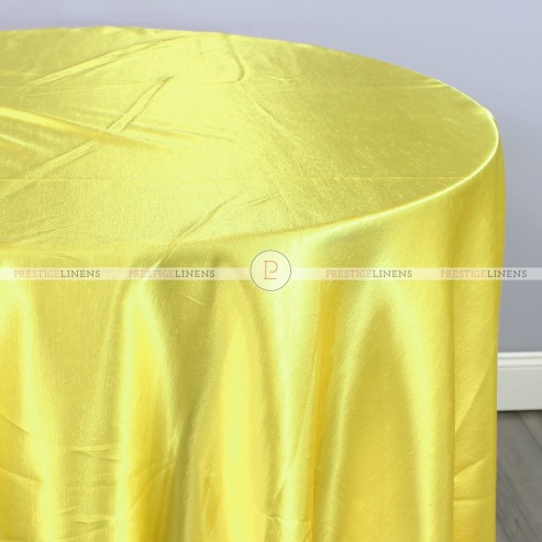 Shantung Satin Table Linen - 426 Yellow