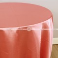 Shantung Satin Table Linen - 433 Dk Coral