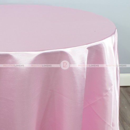 Shantung Satin Table Linen - 527 Pink