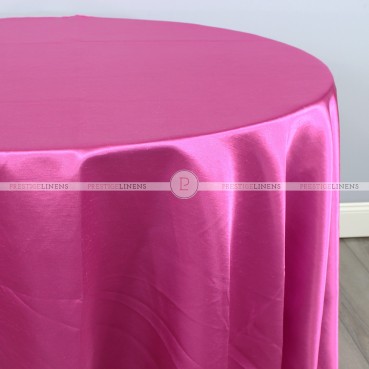 Shantung Satin Table Linen - 529 Fuchsia