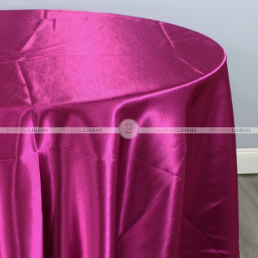 Shantung Satin Table Linen - 645 Raspberry