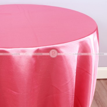 Shantung Satin Table Linen - 652 Pucci Rose