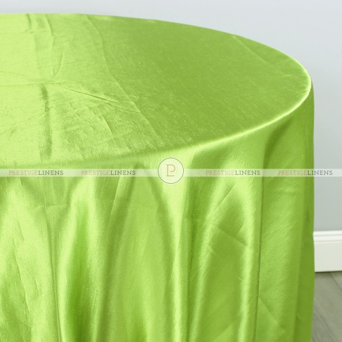 Shantung Satin Table Linen - 726 Lime