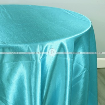Shantung Satin Table Linen - 951 Tiffani Blue