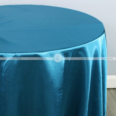 Shantung Satin Table Linen - 958 Peacock