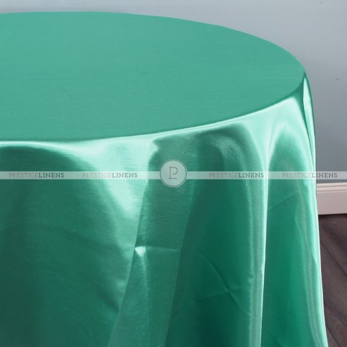 Shantung Satin Table Linen - 961 Dk Seafoam