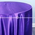 Charmeuse Satin Table Linen - 1032 Purple