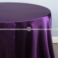 Charmeuse Satin Table Linen - 1034 Plum