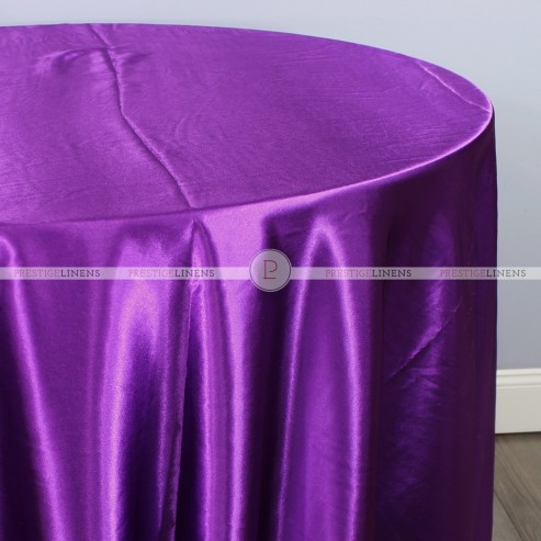 Charmeuse Satin Table Linen - 1036 Barney