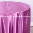 Charmeuse Satin Table Linen - 1045 Violet