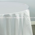 Charmeuse Satin Table Linen - 1126 Silver