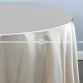 Charmeuse Satin Table Linen - 135 Sand