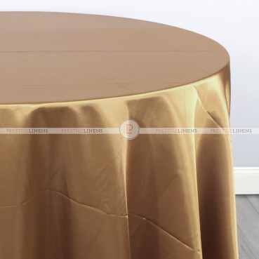 Charmeuse Satin Table Linen - 326 Khaki