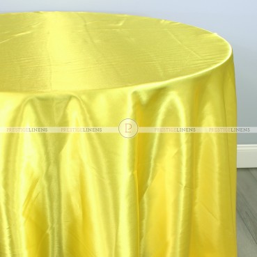Charmeuse Satin Table Linen - 457 Pucci Yellow