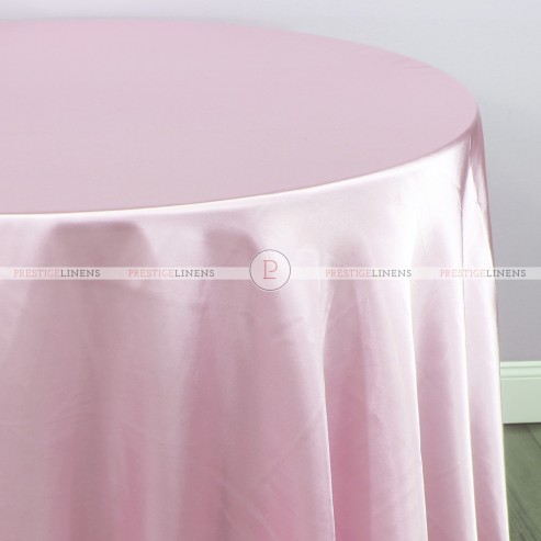 Charmeuse Satin Table Linen - 527 Pink