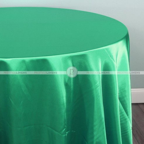 Charmeuse Satin Table Linen - 734 Lt Green