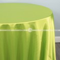 Charmeuse Satin Table Linen - 836 Kiwi