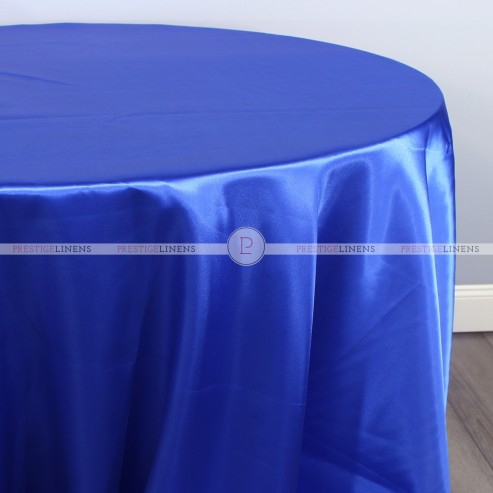 Charmeuse Satin Table Linen - 933 Royal