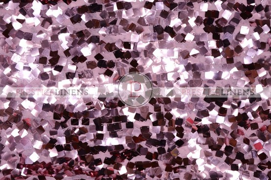 Dazzle Square Sequins - Fabric by the yard - Mauve