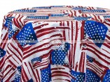 POLY PRINT AMERICANA TABLE LINEN - 