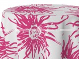 POLY PRINT WILDFLOWER TABLE LINEN - FRUIT PUNCH