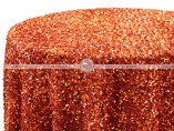 SPARKLER TABLE LINEN - RUST