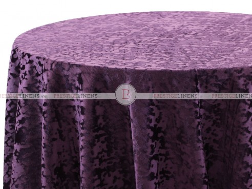 PIXEL TABLE LINEN - PLUM