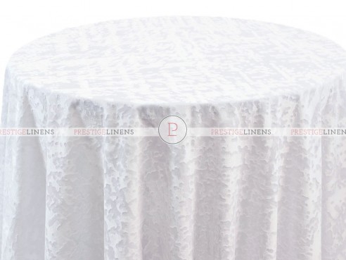 PIXEL TABLE LINEN - WHITE