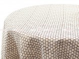 PRISM TABLE LINEN - BRICK