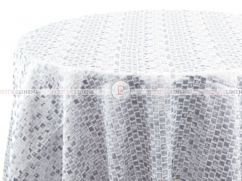 PRISM TABLE LINEN - SILVER