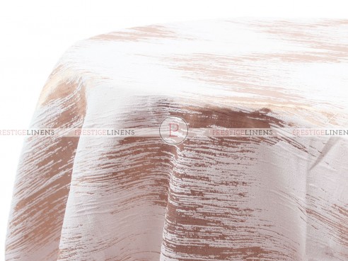 STATIC TABLE LINEN - ROSE GOLD