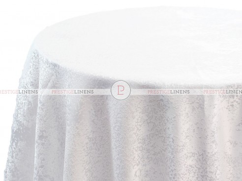 ABSTRACT TABLE LINEN - WHITE