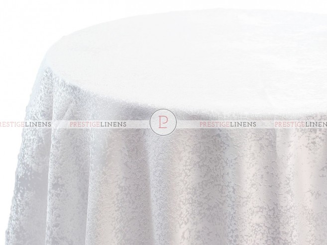 ABSTRACT TABLE LINEN - WHITE