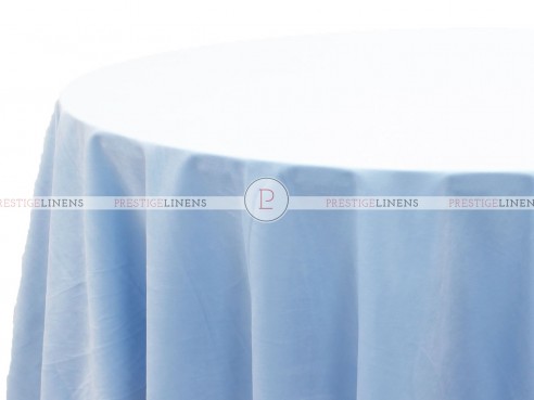 Velveteen (Double Width) Table Linen - Baby Blue