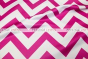 Chevron Print Lamour Napkin - Fuchsia