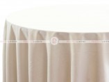 Velveteen (Double Width) Table Linen - Ivory