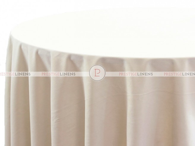 Velveteen (Double Width) Table Linen - Ivory