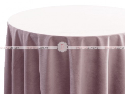 Velveteen (Double Width) Table Linen - Mauve