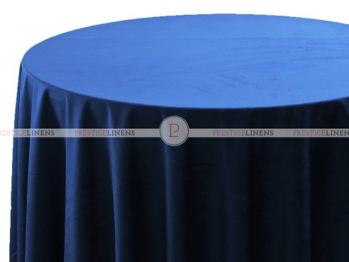 Velveteen (Double Width) Table Linen - Navy