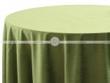 Velveteen (Double Width) Table Linen - Olive