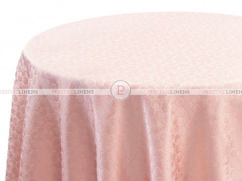 HONEYCOMB TABLE LINEN - BLUSH