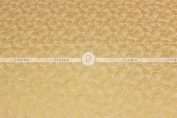 HONEYCOMB TABLE LINEN - GOLD